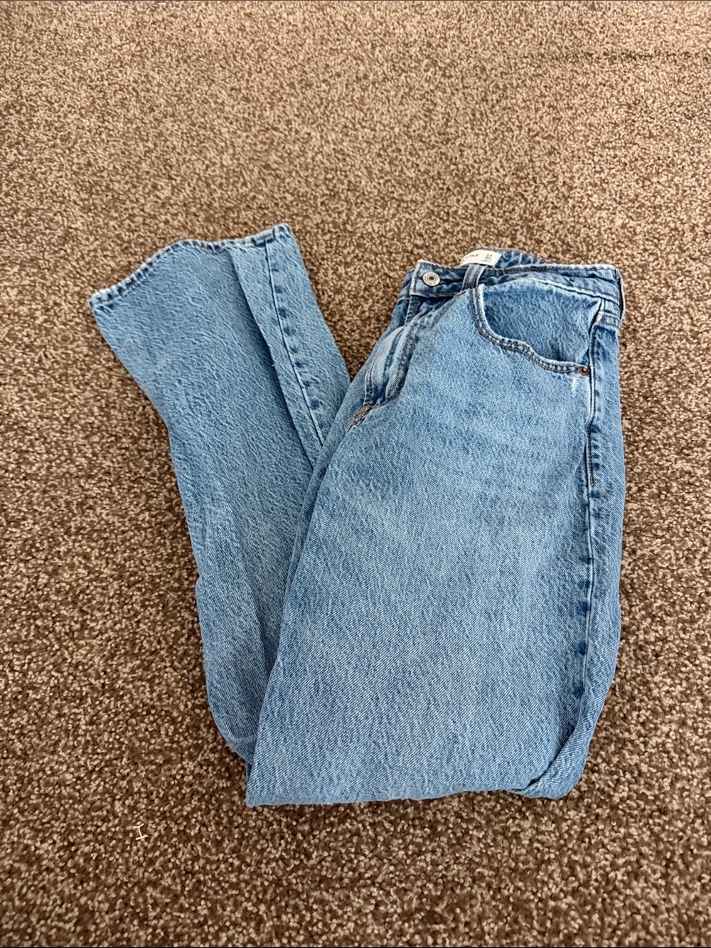 Abercrombie & Fitch High-Rise Light Blue Denim Jeans